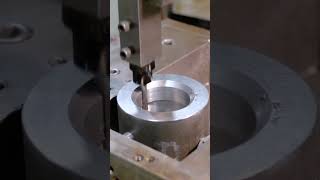 Punch Broaching a Part [upl. by Goulden]