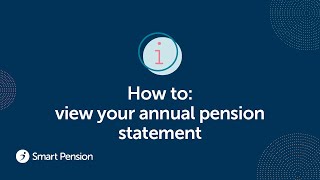 How to view your annual pension statement [upl. by Cecelia931]