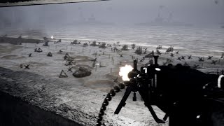 Beach Invasion 1944  Defense of Omaha Beach [upl. by Thorrlow]