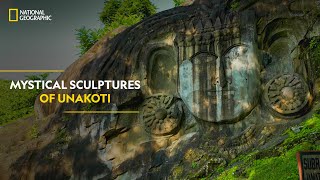 Mystical Sculptures of Unakoti  It Happens Only in India  National Geographic [upl. by Carlotta862]