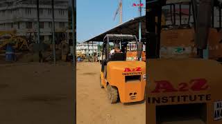 Forklift Operator Training Kerala  Maniamma Operating Forklift Video [upl. by Iphigenia]