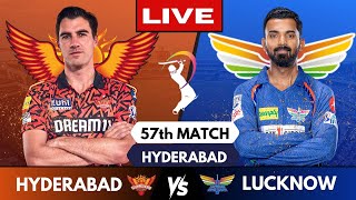 🔴 Live IPL SRH vs LSG Live Match Hyderabad vs Lucknow  IPL Live Scores amp Commentary ipl2024 [upl. by Willner157]