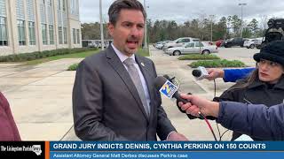 Grand Jury indicts Dennis Cynthia Perkins on a total of 150 counts [upl. by Baun]