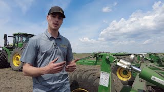 John Deere 2680H at the Leading Edge Test Farm [upl. by Ahtnammas]