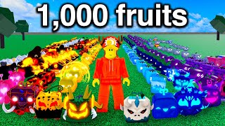 Rolling 1000 Blox Fruits To Get Every Mythical [upl. by Cahn928]