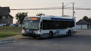 Peterborough Transit route 32 from the Ennismore Community Centre to Trent University full route [upl. by Fasto598]