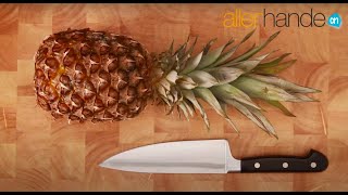 Ananas schillen en snijden – recept – Allerhande [upl. by Elisa]