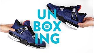 Jordan 4 Winter Unboxing [upl. by Seadon]