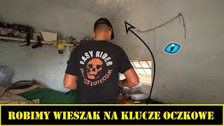 TWORZYMY WIESZAK NA KLUCZE ZE ZŁOMU MAJSTERKOWANIE Z BIKEVLOGIEM ODC 3 [upl. by Brita]