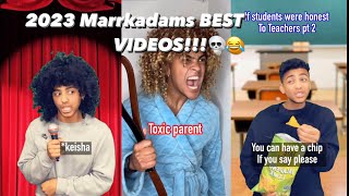 TRY NOT TO LAUGH💀😂 2023 MARRKADAMS best funny videos [upl. by Nevaed]