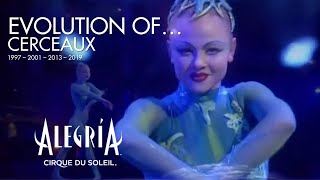 Evolution of Cerceaux  Alegría by Cirque du Soleil [upl. by Saidee629]