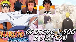 NARUTO SHIPPUDEN REACTION SUPERCUT ENTIRE SERIES Episodes 1500 REACTION  iShinobi [upl. by Allemac899]