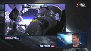 Felix Baumgartner Weltrekord Sprung [upl. by Ahsieker126]