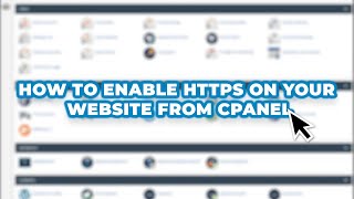 How to enable and force website HTTPS redirect from cPanel [upl. by Hsak]