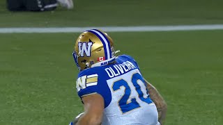 110th Grey Cup Blue Bombers find the end zone late in the 1st quarter [upl. by Leighton]