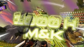 WHAT 1000H OF PLAYING MampK IN APEX LEGENDS LOOK LIKE [upl. by Friedrick]