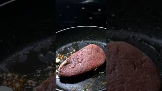 Juicy veal steak shorts asmr [upl. by Elreath]