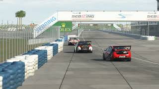 rFactor 2 HOLDEN Commodore V8 Supercars Series 2022 By FVR SEBRING TV [upl. by Belier]