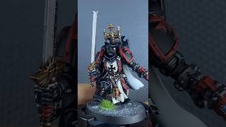 Custom Bladeguard Veteran Black Templar Sergeant painting process warhammer40k warhammer 40k [upl. by Ardnazil631]