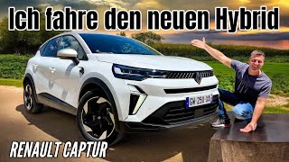 Renault Captur Das Facelift als ETech Hybrid im ersten Test  Review  Techno  2024 [upl. by Esilegna]