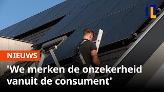 Zonnepanelen minder aantrekkelijk door nieuwe regeling 😮💰  1Limburg [upl. by Gannie536]