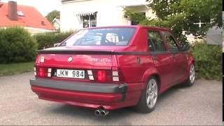 Alfa Romeo 75 30 V6 Sound [upl. by Latnahc]