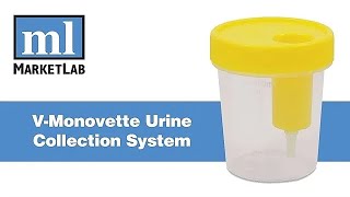 Marketlab Demonstrates the VMonovette Urine Collection System [upl. by Ylliw436]