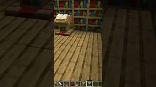 How to make a secret door by lectern in Minecraft [upl. by Acul]