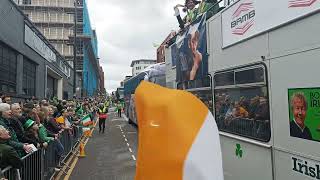 Birmingham St Patricks Day Parade 2024 [upl. by Ynoyrb]