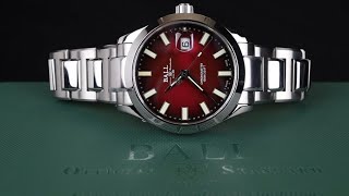 Ball Marvelight Red Dial 40mm [upl. by Kathlene]