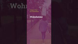 CampusGuide – Wohnheime der Uni Hohenheim [upl. by Ecidnak]