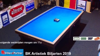 Live stream BELGISCH KAMPIOENSCHAP ARTISTIEK BILJARTEN 2019 [upl. by Errised]