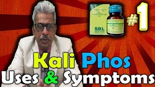 Kali Phos Part 1  Uses and Symptoms in Homeopathy by Dr PS Tiwari [upl. by Llenrad]