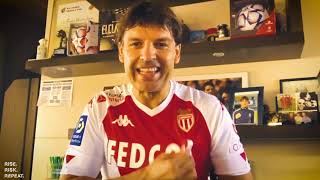 FERNANDO MORIENTES ET FALCAO CÉLÈBRENT LE 200E MATCH EN COUPE DEUROPE  AS MONACO [upl. by Mathian868]