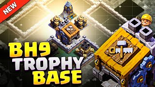 New BEST BH9 BASE of 2024 Stage 12 ⚒️ INSANE Builder Hall 9 Base Link  Proof Replays [upl. by Missak]