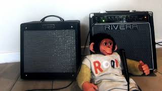 Guitar Amp DEMO Fender v Rivera Pro Junior  Pubster 25 [upl. by Yeldahc973]