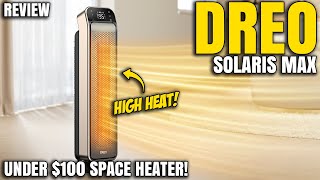 Is It Any Good  DREO Solaris Max Space Heater Review [upl. by Anehsat]