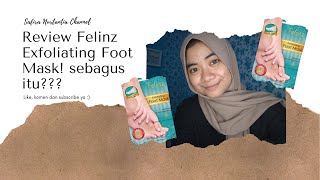 Review Felinz Exfoliating Foot Mask Bagus atau Buruq [upl. by Mariken622]