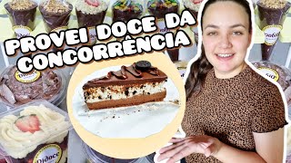 PROVANDO DOCE DA CONCORRÊNCIA  Repondo estoque e rotina do delivery de doces [upl. by Annibo791]