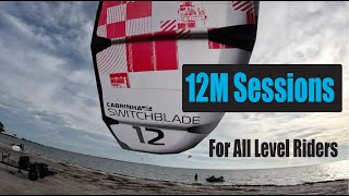 2023 Cabrinha Switchblade Freeride Session [upl. by Darsie]