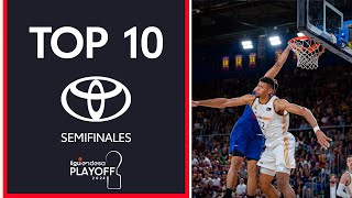 Jabari Parker continua su idilio con el Top10 Toyota en semifinales  Playoff Liga Endesa 2024 [upl. by Masao501]