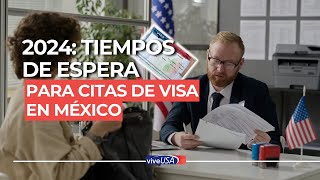 Si aplico para la visa en febrero 2024 ¿Cuándo me darán cita [upl. by Shoshanna]