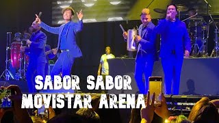 Sabor Sabor 2023 En Movistar Arena Argentina [upl. by Ecnirp]