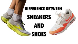 Difference between Sneakers and Shoes  Sneaker Informative Shorts  Indian Sneaker channel [upl. by Rutter88]