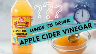 When to Drink Apple Cider Vinegar for WEIGHT LOSS  My Tips For Best Results [upl. by Saxet]