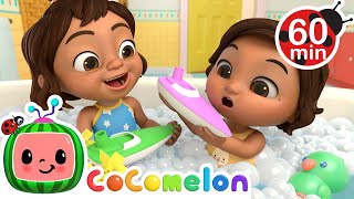 Get Ready for Bedtime with CoComelon  Ninas Bath Song  MORE CoComelon Nursery Rhymes amp Kids Songs [upl. by Willcox]