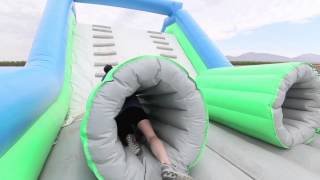 Insane Inflatable 5K Obstacle Tour [upl. by Gordy428]