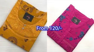 Bangalore chickpet wholesale nighties amp nightdresssize L XL 2XL 3XL 4XL 5XLButterfly Nighties [upl. by Kwei]