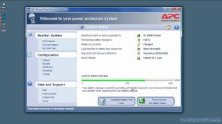 APC PowerChute PE Software Video Review by SoftwareSlantcom [upl. by Ellehs]