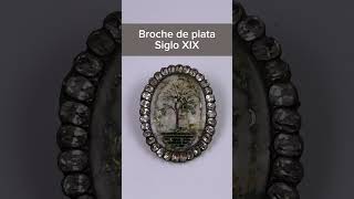 BROCHE DE PLATA  SIGLO XIX [upl. by Heringer]